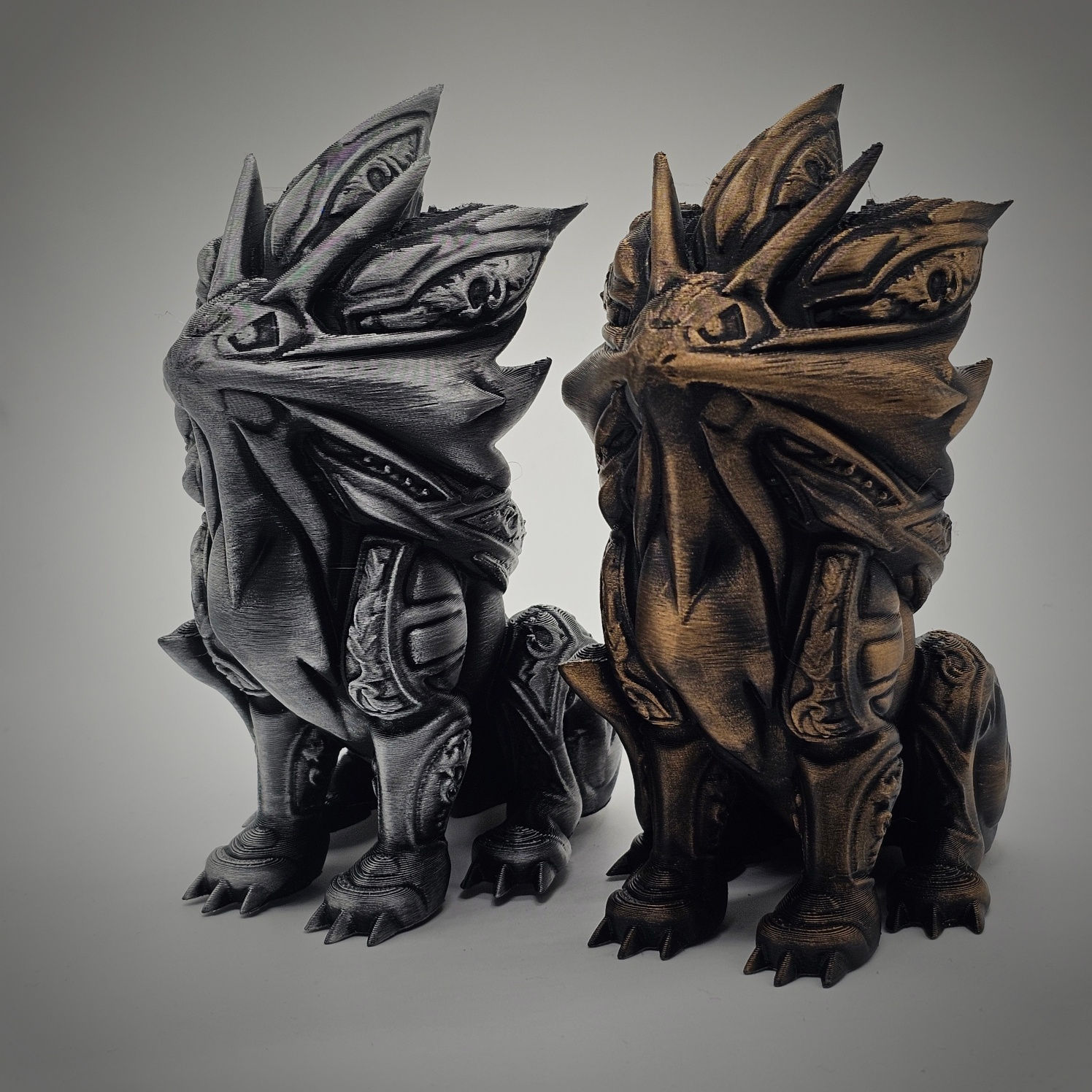 Solgaleo 3d Printed Pokemon Statue