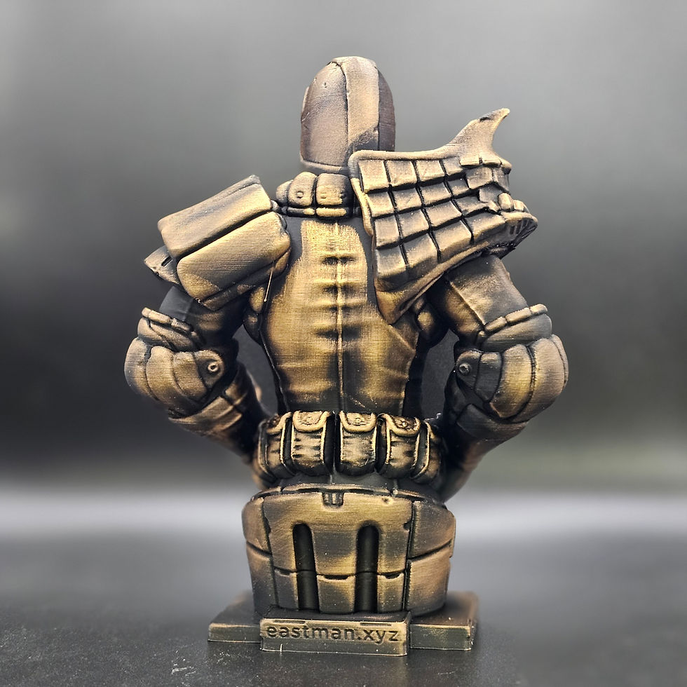 Thumbnail: Judge Dredd 3d Print - 7 Inches - Hand Painted