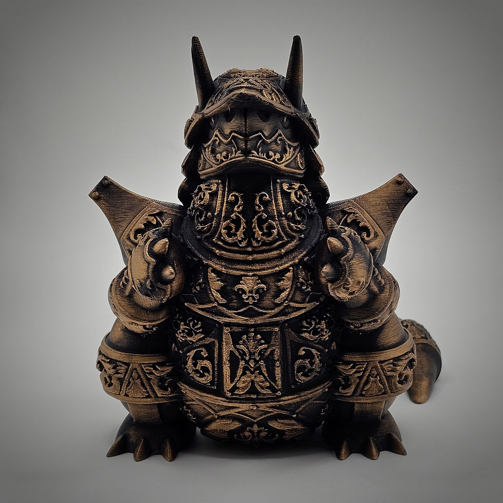 Thumbnail: Aggron 3d Printed Pokemon Statue