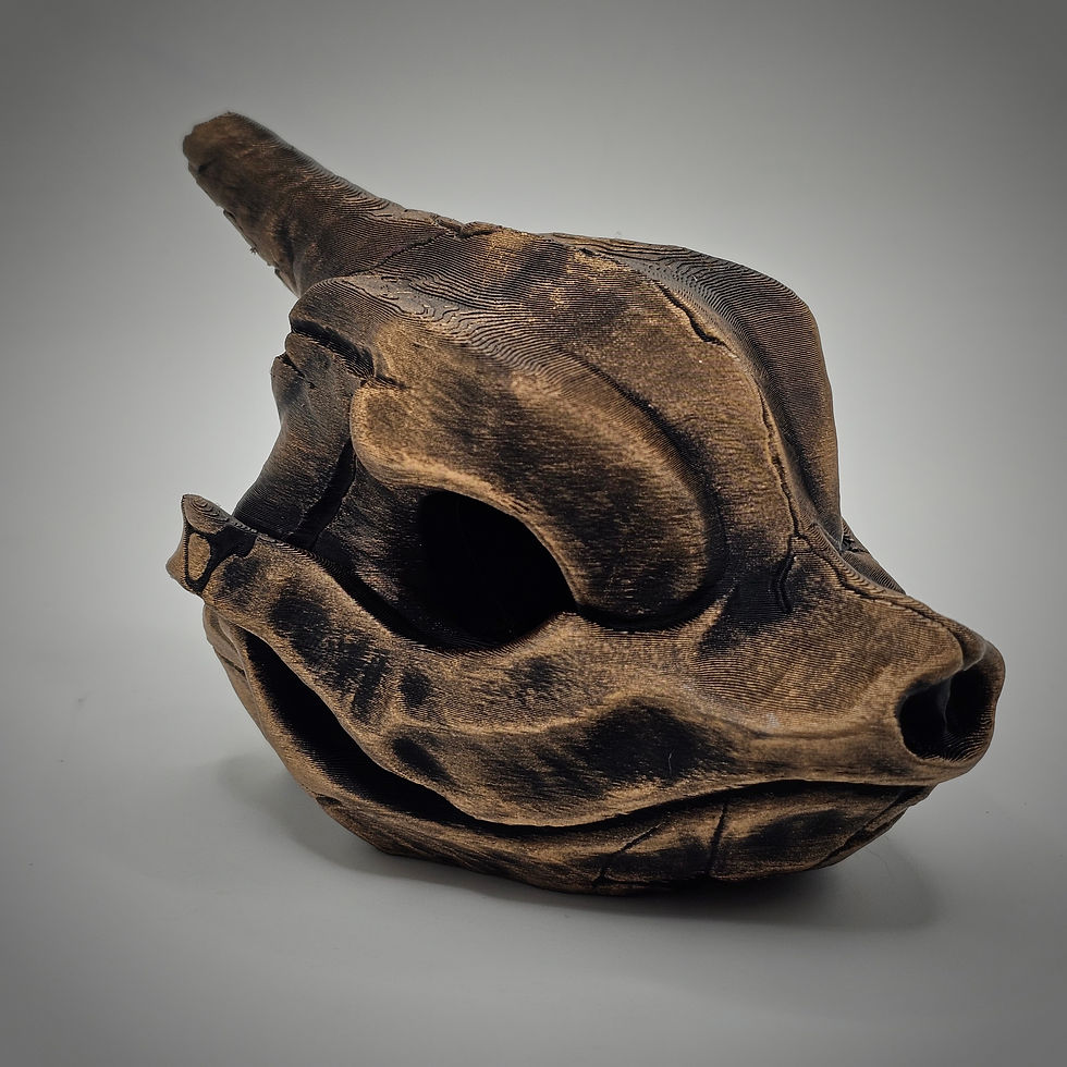 Thumbnail: Charmeleon 3d Printed Skull