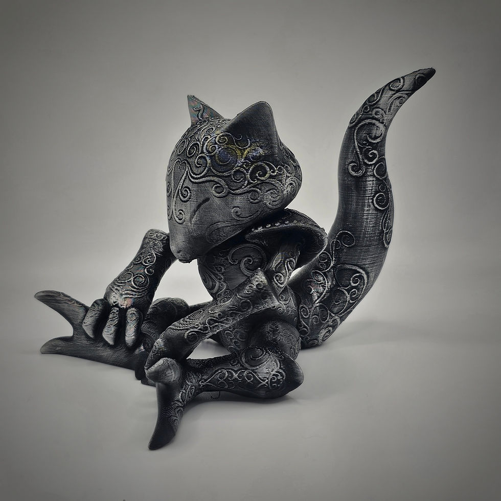 Thumbnail: Abra 3d Printed Pokemon Statue