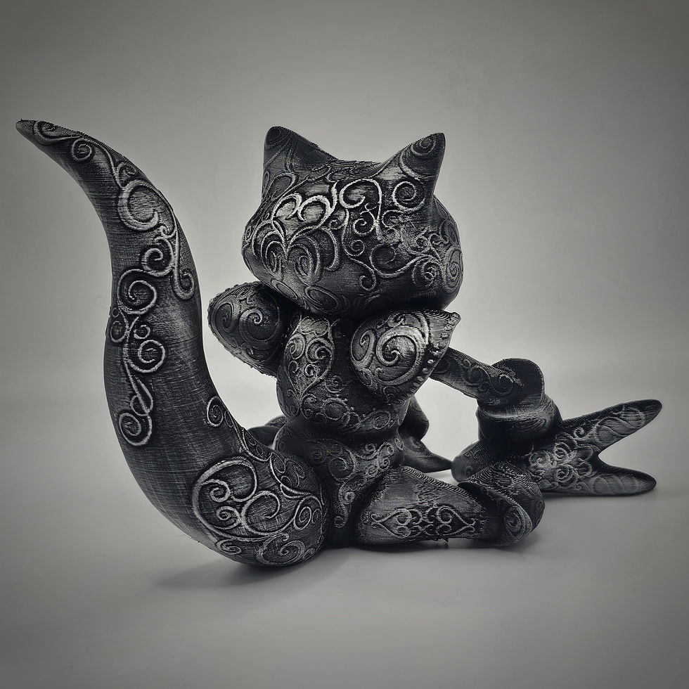 Thumbnail: Abra 3d Printed Pokemon Statue