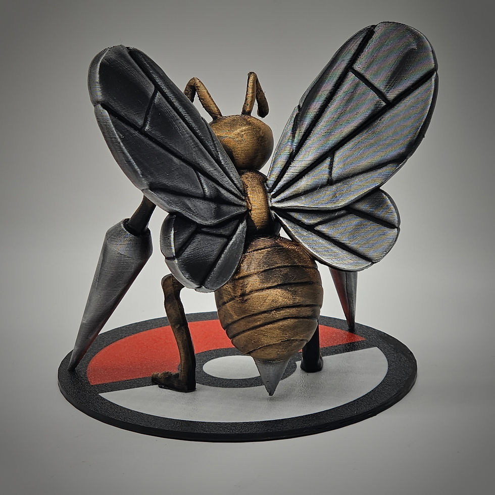 Thumbnail: Beedrill 3d Printed Pokemon with Stand