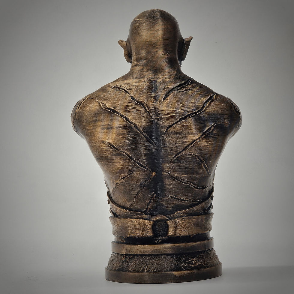 Thumbnail: Azog LotR Statue Bust