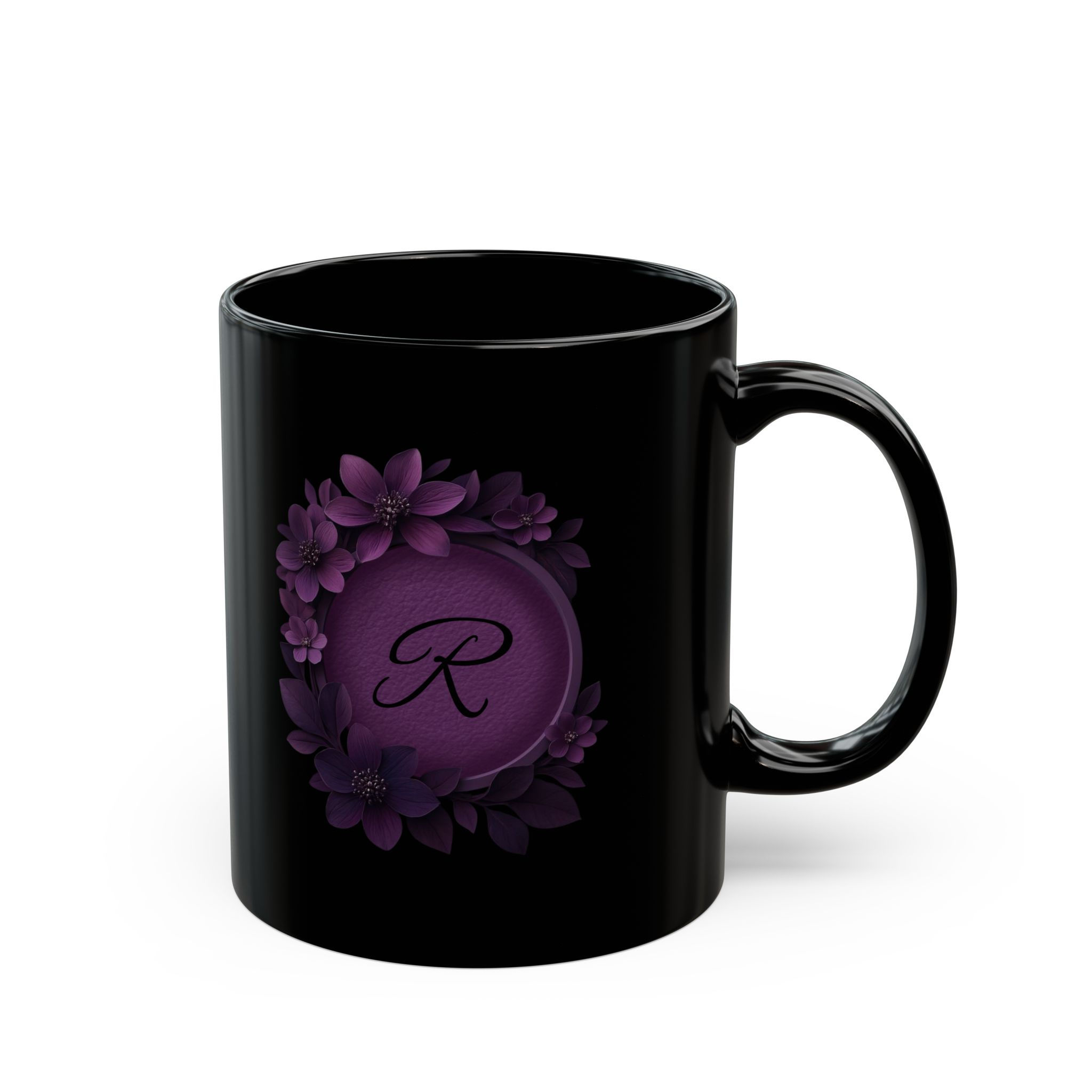Purple Flowers | Modern Mug