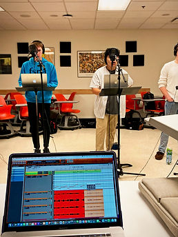 Male Singers Recording
