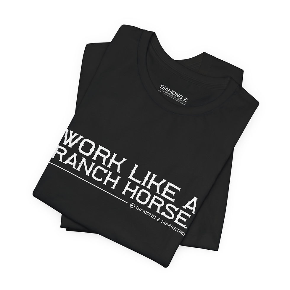 Thumbnail: Work Like A Ranch Horse | Unisex Tee