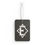 Thumbnail: Monogram E Car Air Freshener — Classic Black Initial Ornament