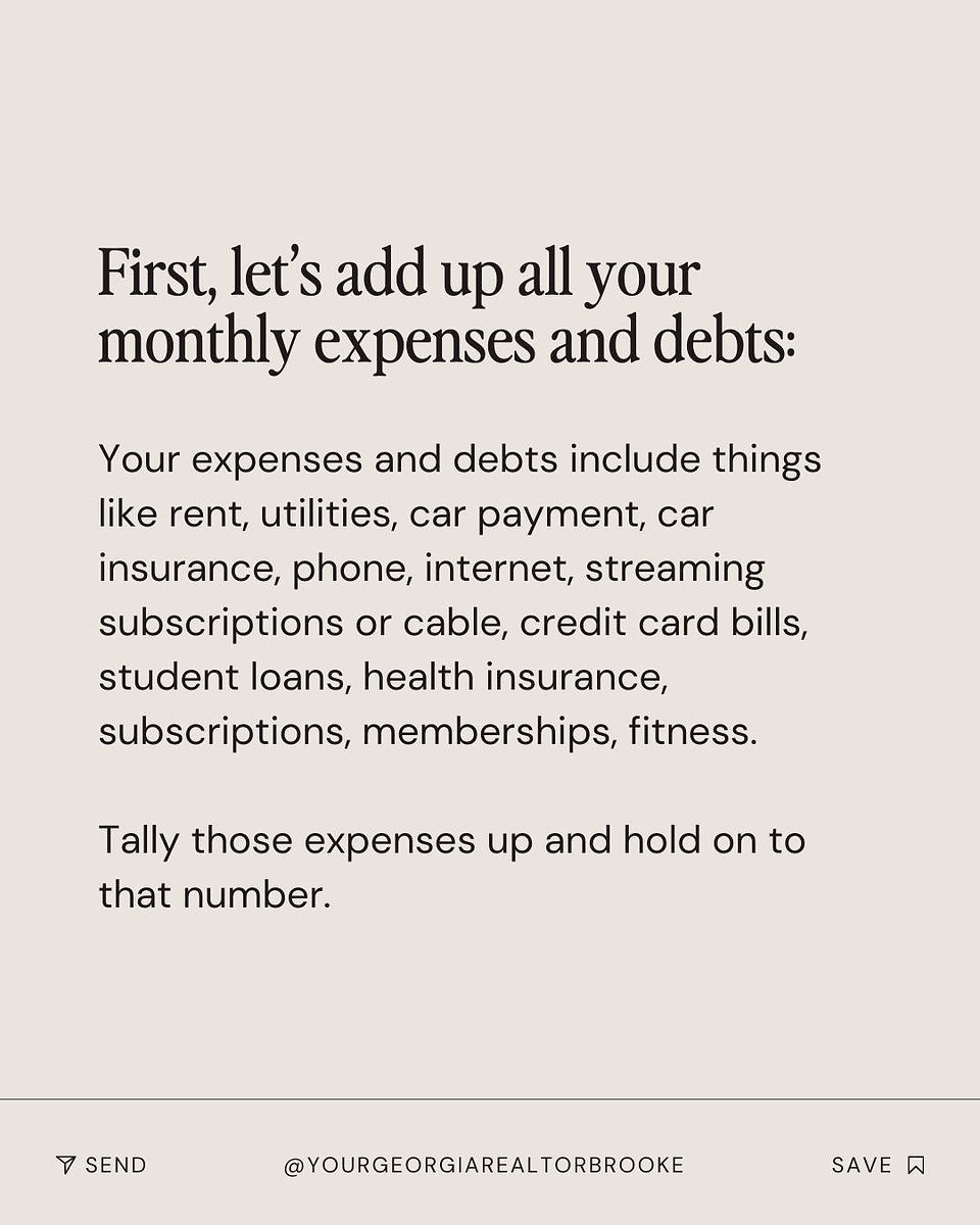 Monthly Expenses