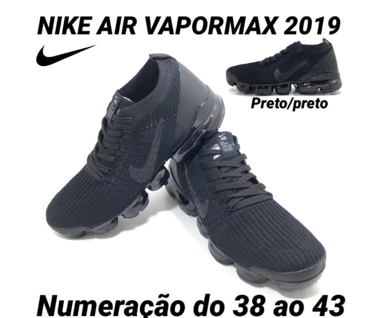 VAPORMAX PRETO 2019