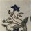 Thumbnail: Framed botanical print on linen - Borage plant