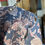 Thumbnail: Parisian canvas tote bag - leather straps -Denim blue