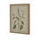Thumbnail: Framed botanical print on linen - Salvia plant