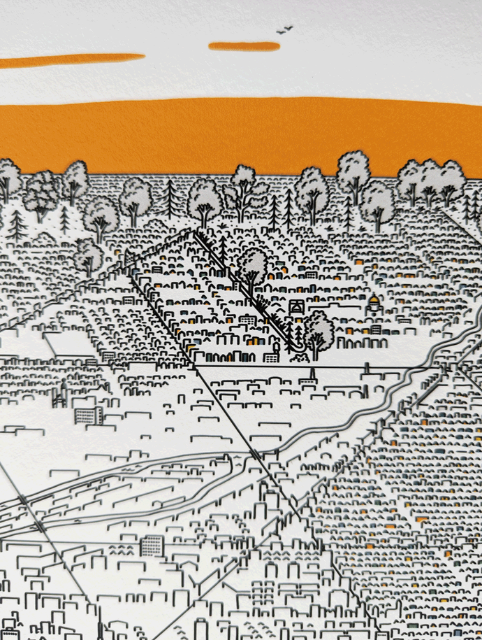 Zoom in Northwest Chicago with Goose Island and Milwaukee Avenue