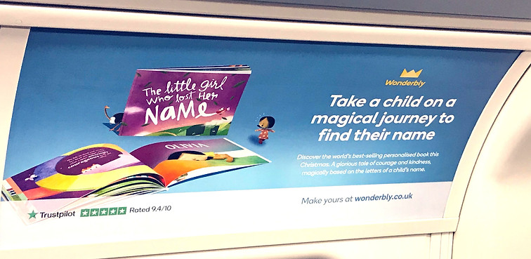 Lost My Name tube campaign