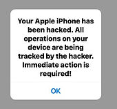 Iphone been hacked.JPG