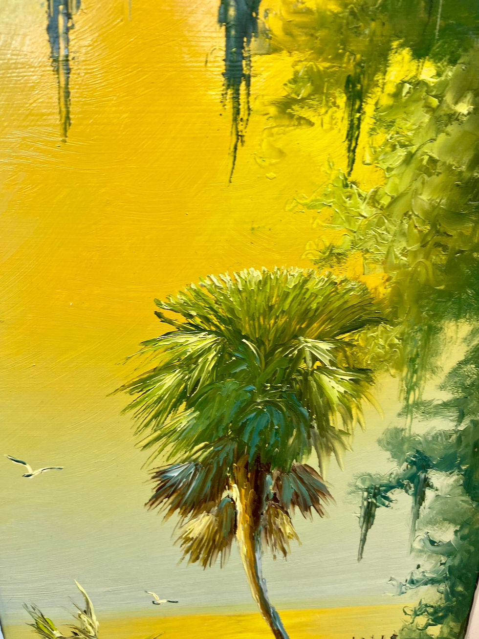 FL Highwaymen Johnny Daniels Oil Painting