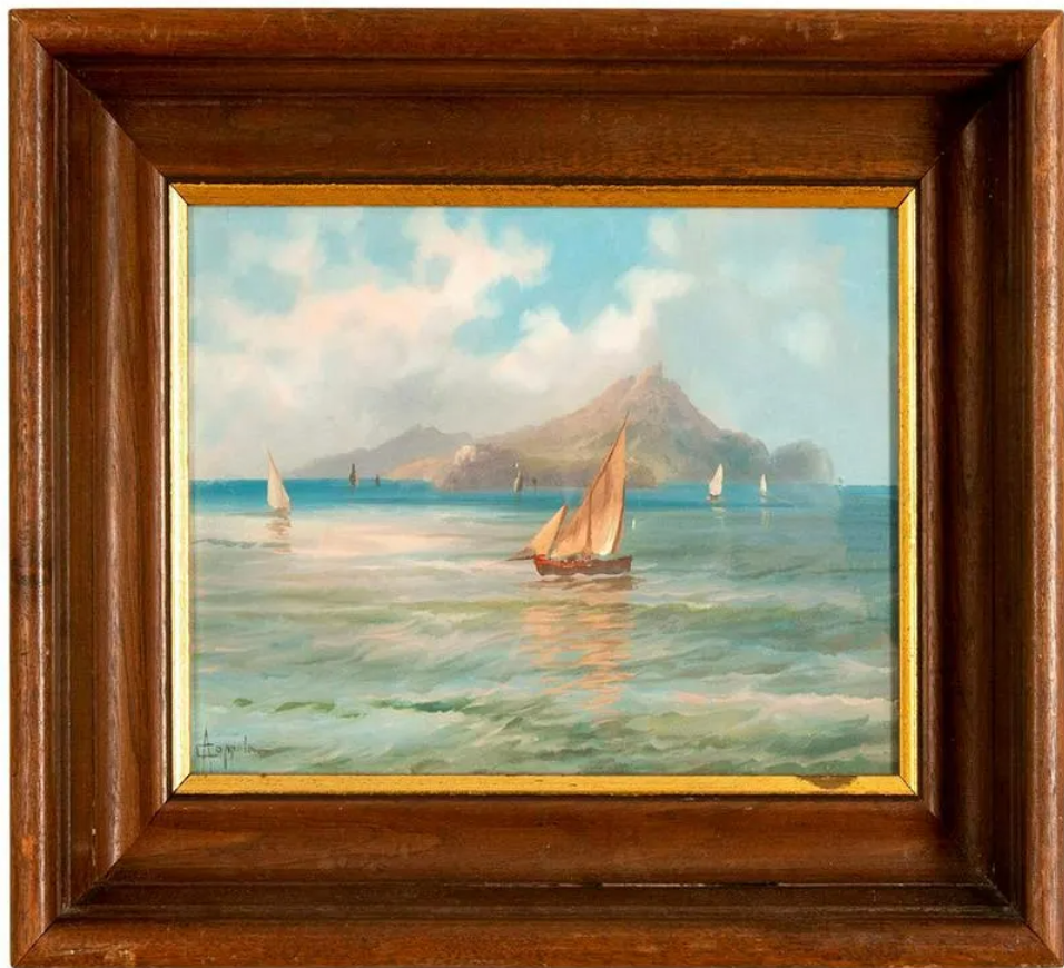 Antonio Coppola Naples Painting