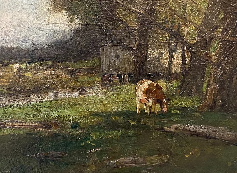 Charles Paul Gruppe Oil Painting