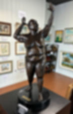 Todd Lane Female Bronze Sculpture