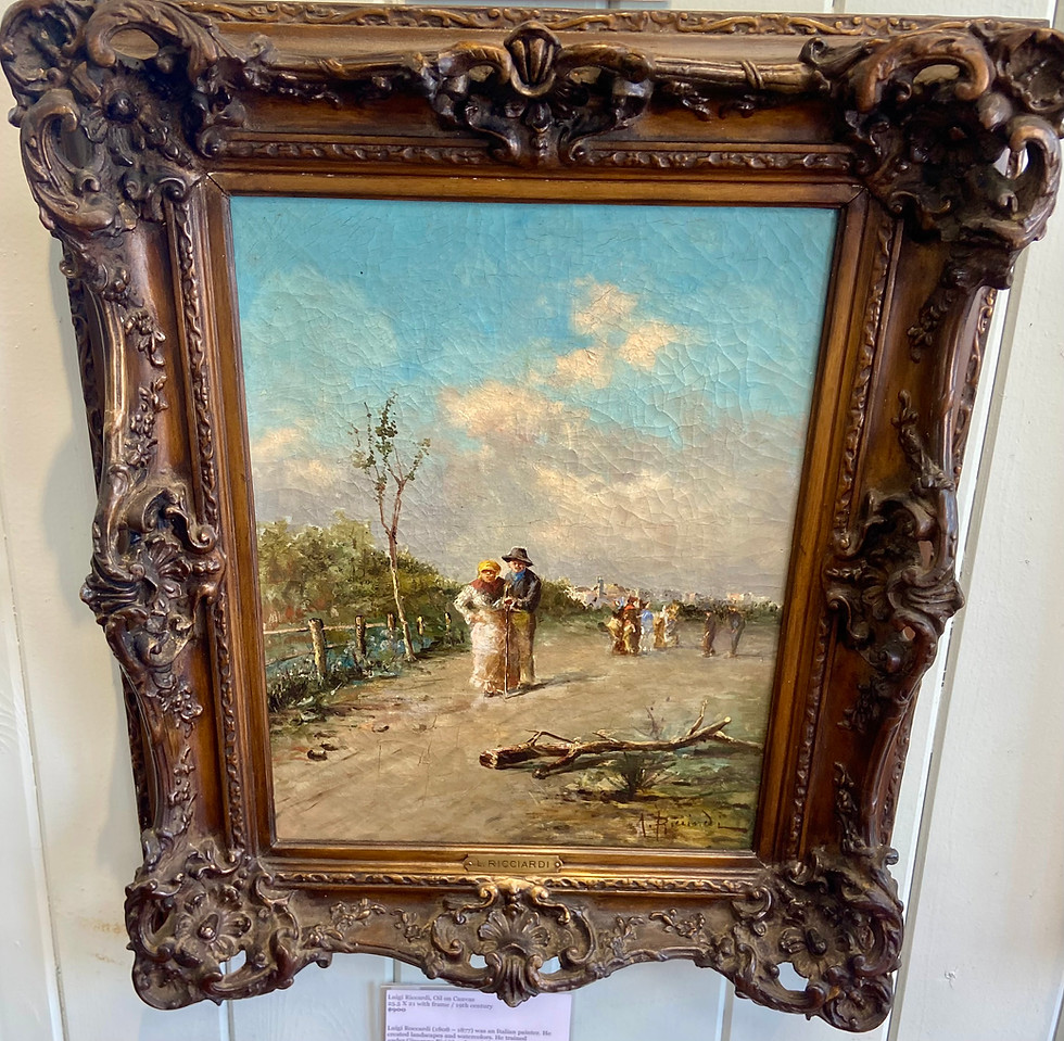 Luigi Riccardi Oil Painting