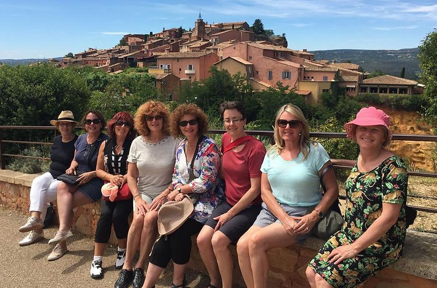 French tour group
