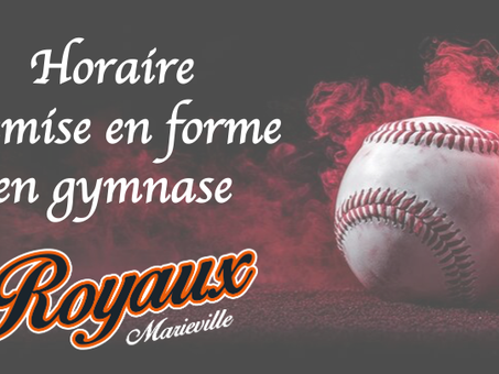Horaire - Remise en forme en gymnase