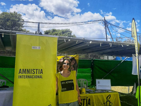 Atuação com a Amnistía España: diálogos pela paz e direitos humanos