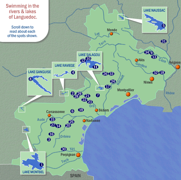 Wild Swimming France