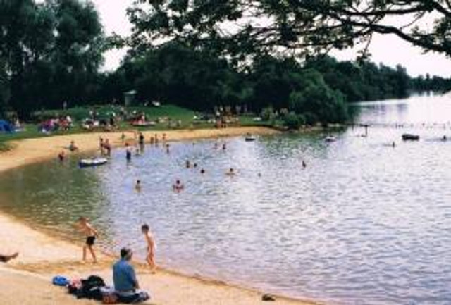 Bathing Beach Cotswold Water Park