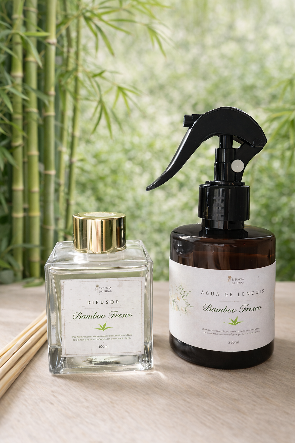 Miniatura: Kit Difusor e Spray Bamboo