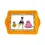 Miniaturbild: Tablett Cool Cats  - Scatter 