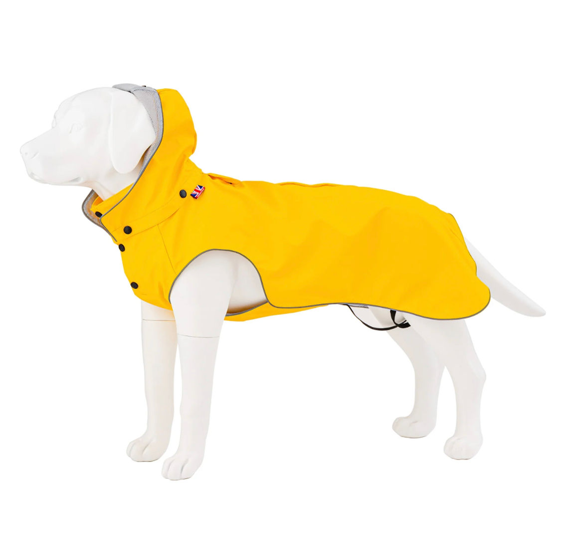 All-weather Dog Raincoat - Yellow