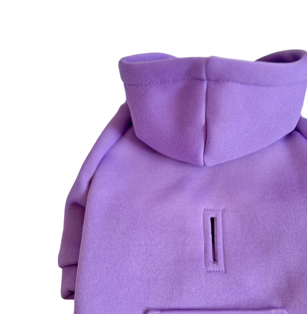 Miniaturbild: Hoodie lila "Herz"