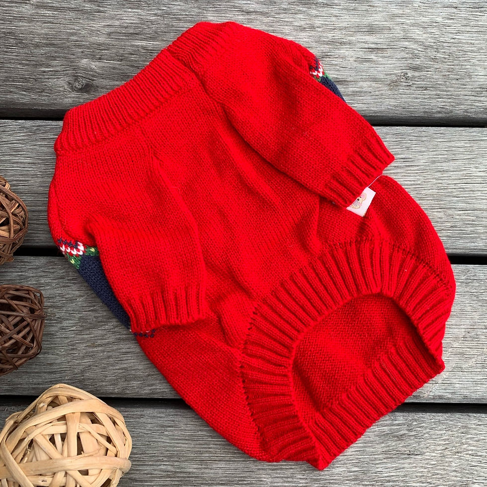 Miniaturbild: Pullover rot