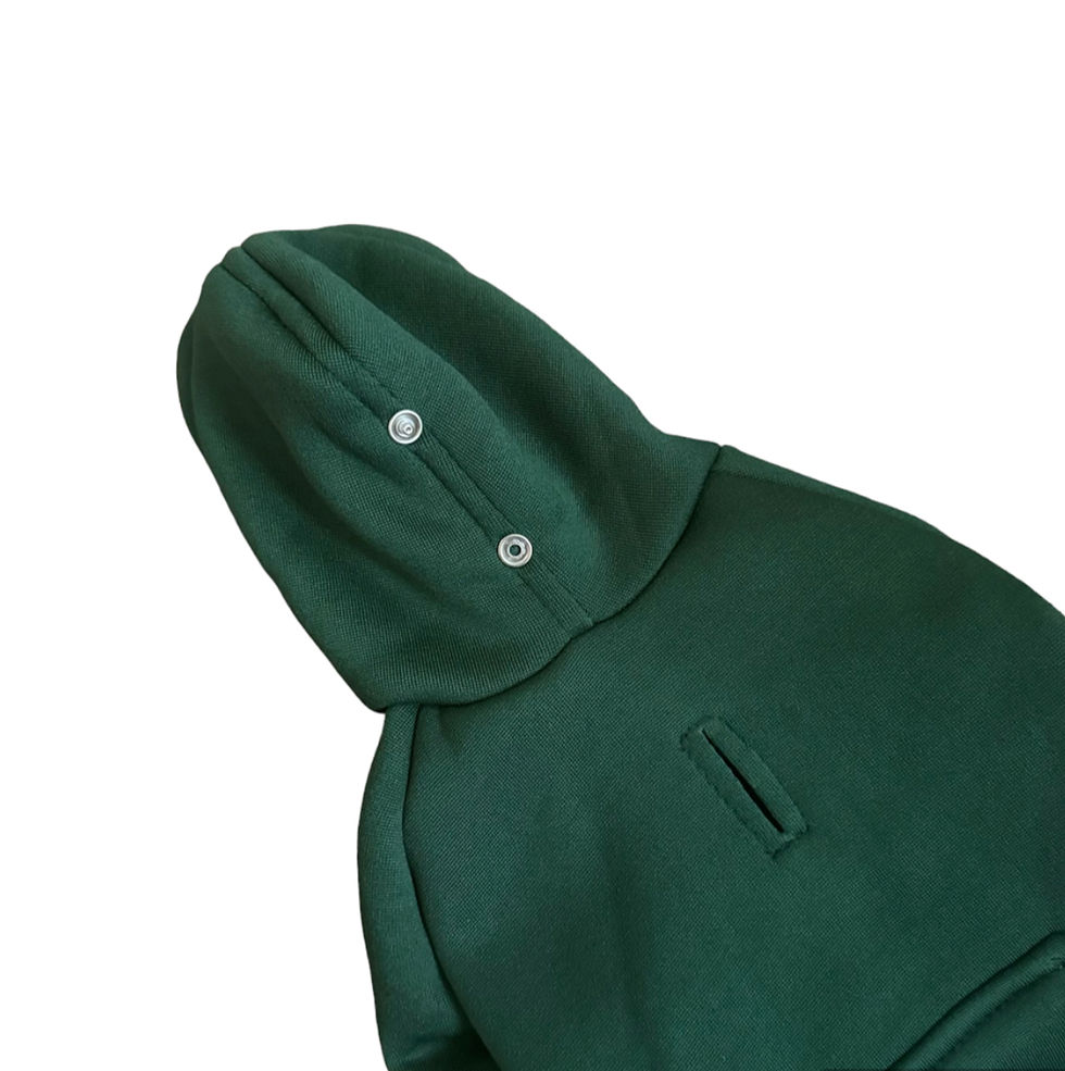 Miniaturbild: Hoodie grün "Edelweiß"