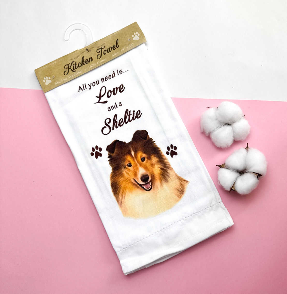 Geschirrtuch "Sheltie"