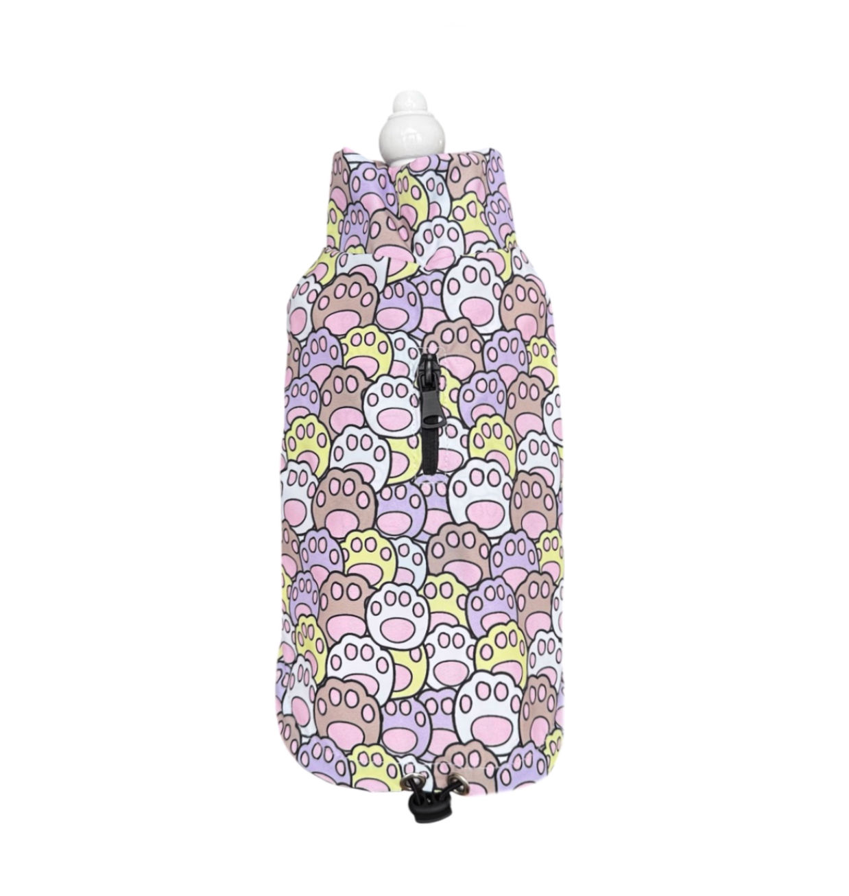 Handgemachte Regenjacke rosa/lila