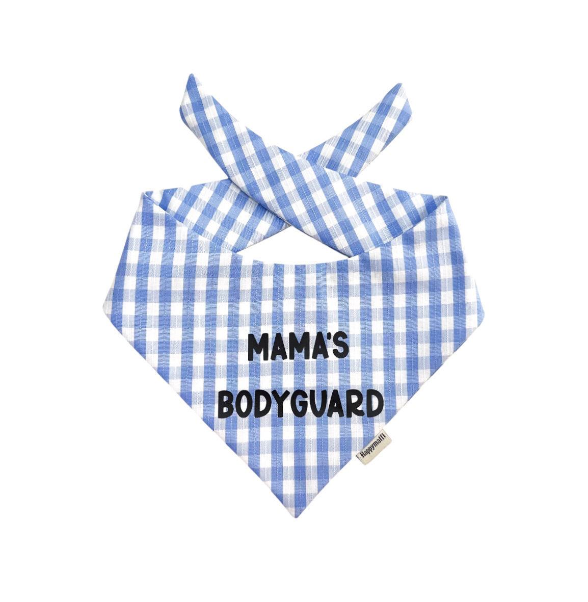 Halstuch "Mama's Bodyguard" blau