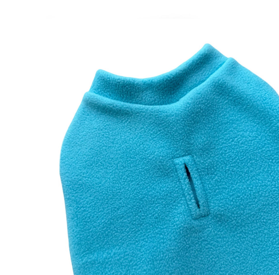 Miniaturbild: Fleece Pullover hellblau