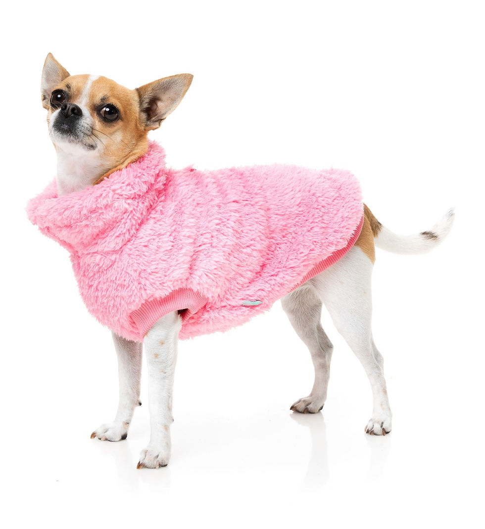 Miniaturbild: FuzzYard Sweater - Turtle Teddy pink