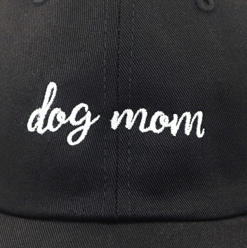 Miniaturbild: Kappe "DOG MOM" black