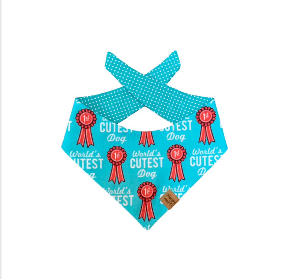 Halstuch "World's CUTEST Dog"