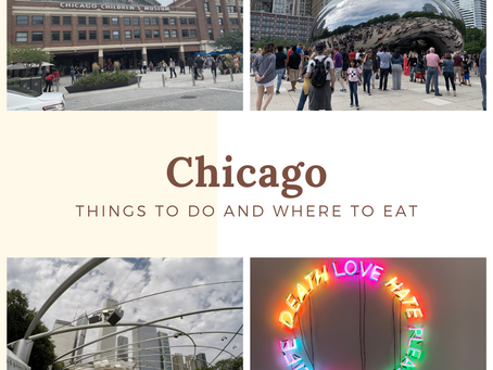 Things to do and where to eat: Chicago