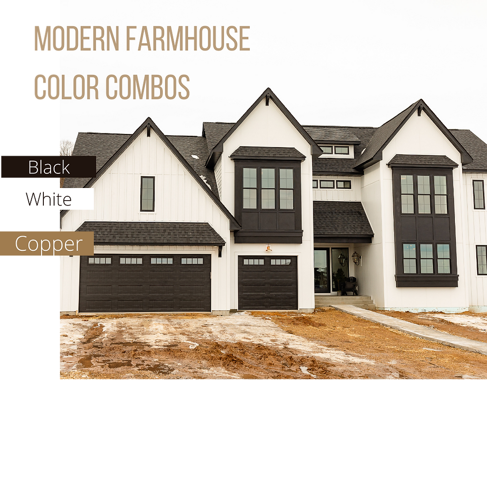 Modern Farmhouse Color Blocking
