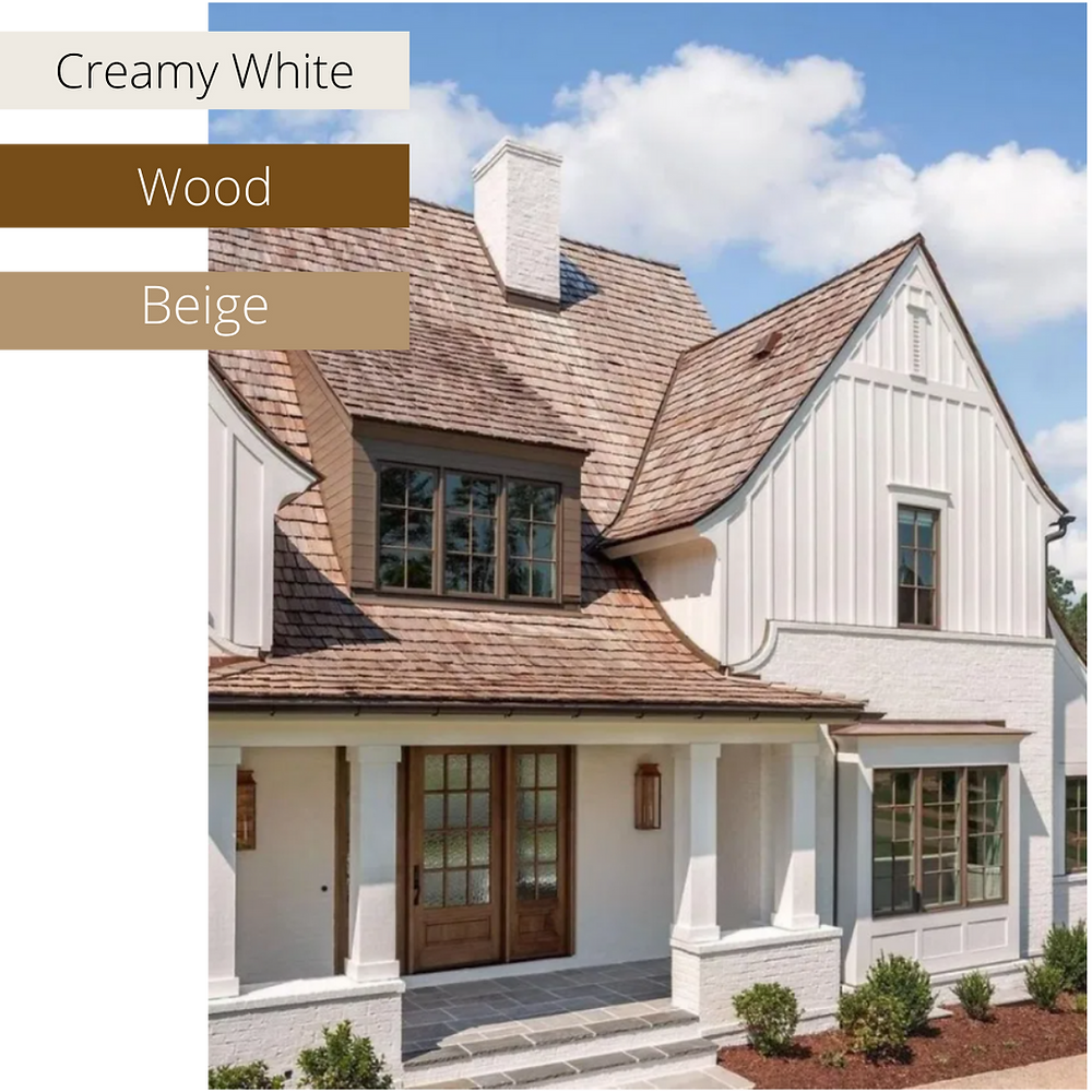 European style farmhouse