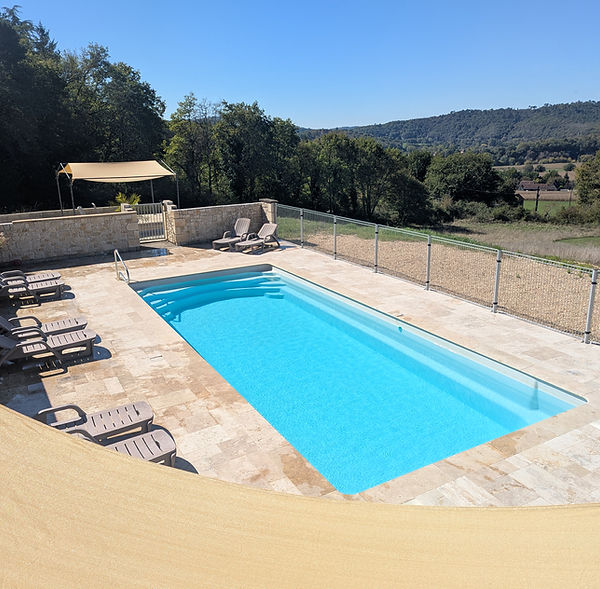 Swimming Pool with Valley view