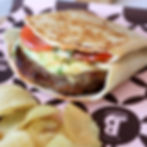 ★ NEW: Tortilla Cheese Burger