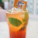 Nami's Orange-Strawberry Mojito