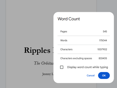 I’m Looking for Beta Readers for My Science-Fiction Novel, Ripples in Time
